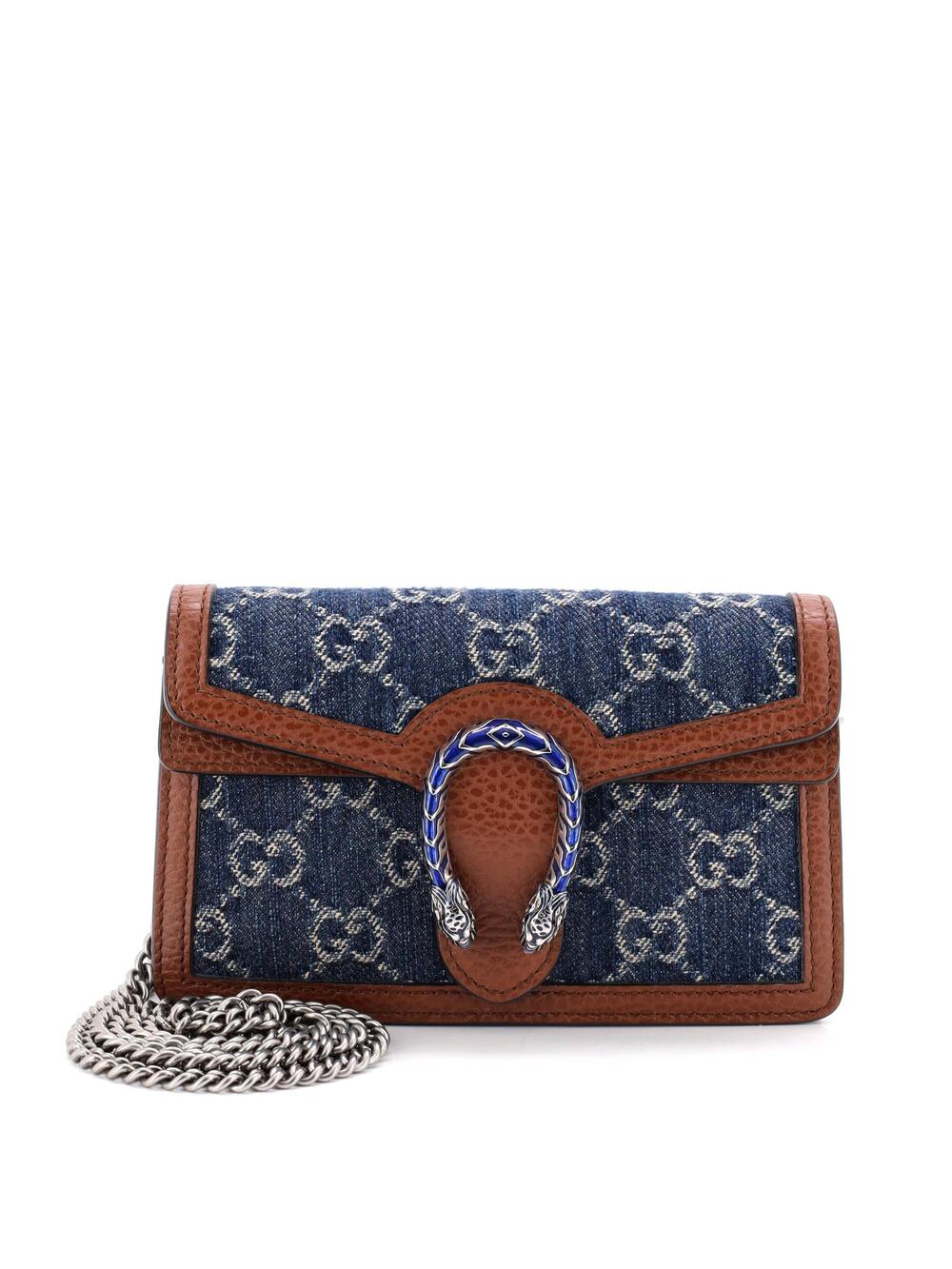 Gucci Dionysus Bag Gg Denim Super Mini #339966G11B
